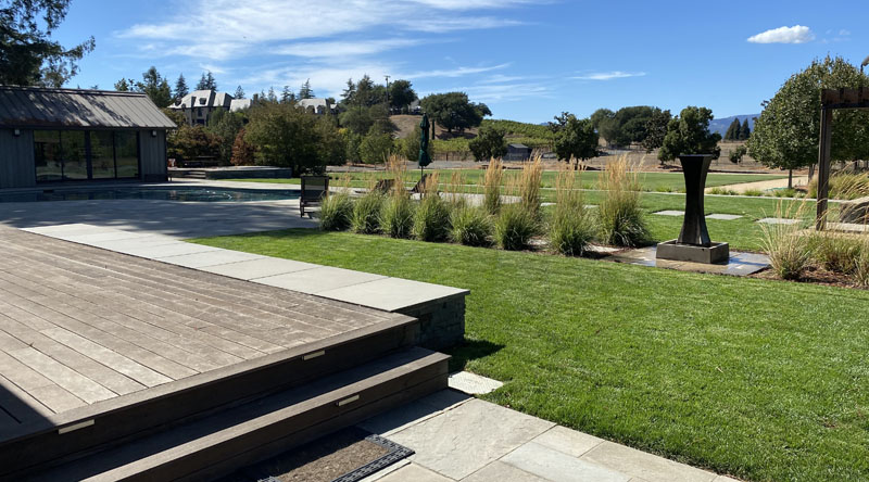 image of landscape management by JA Landscaping Napa, California